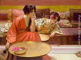 Henry Siddons Mowbray Idle Hours painting